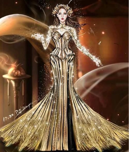 这一届的金鹰女神礼服土？那是没看到皇冠，搭配惊艳了